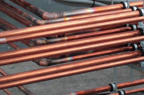 copper plumbing