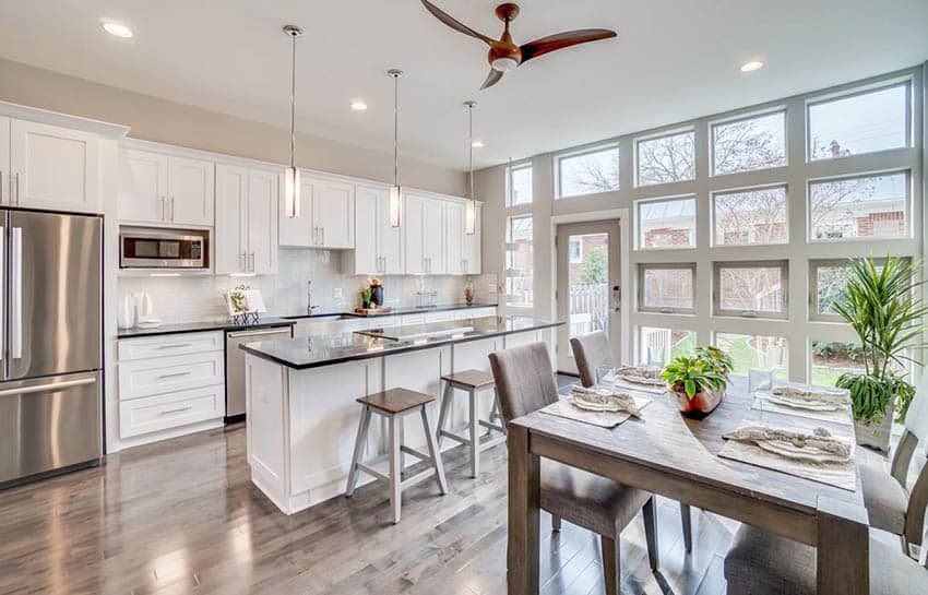 staged kitchen